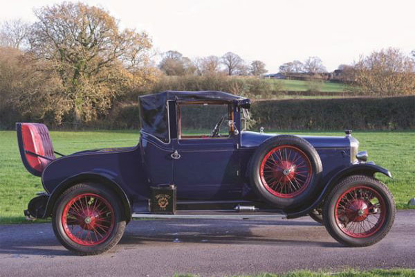 Daimler Doctors' Coupe With Dickey 1927